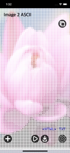 Image 2 ASCII Art iOS App for iPhone and iPad