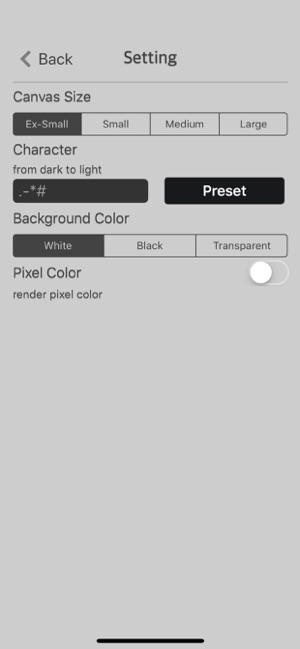 Image 2 ASCII Art iOS App for iPhone and iPad