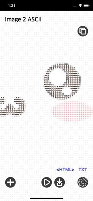 Image 2 ASCII Art iOS App for iPhone and iPad