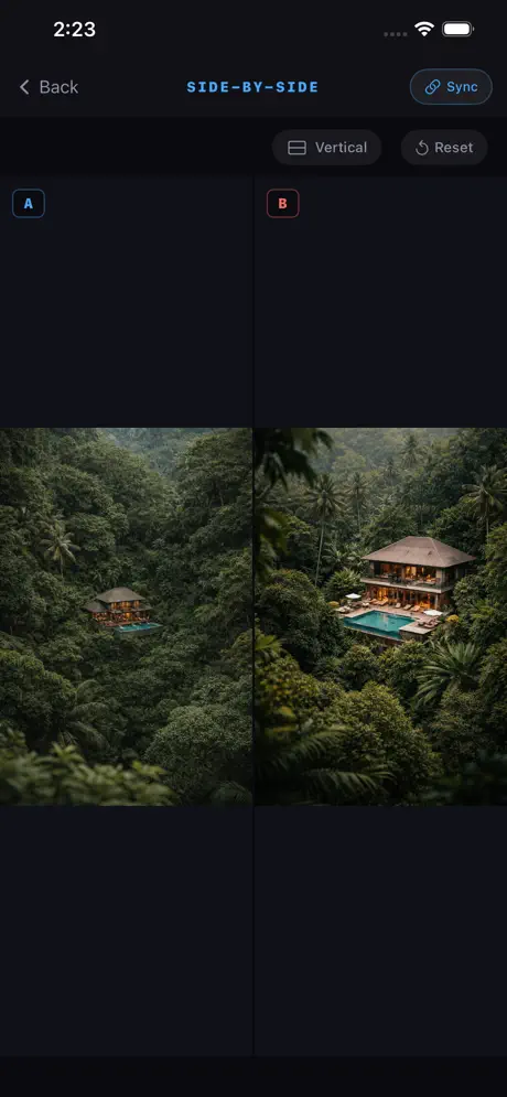 Image_Comparator iOS App Screenshot 4