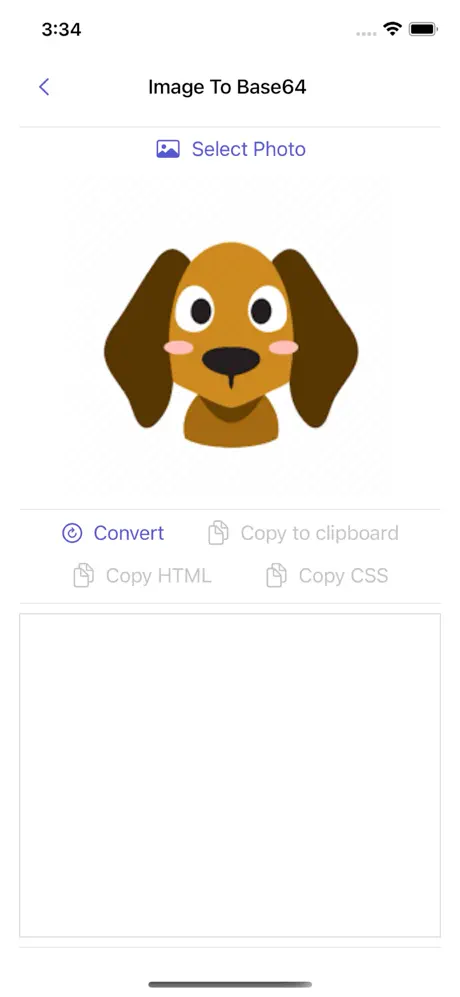 Image_to_Base64_Plus iOS App Screenshot 5