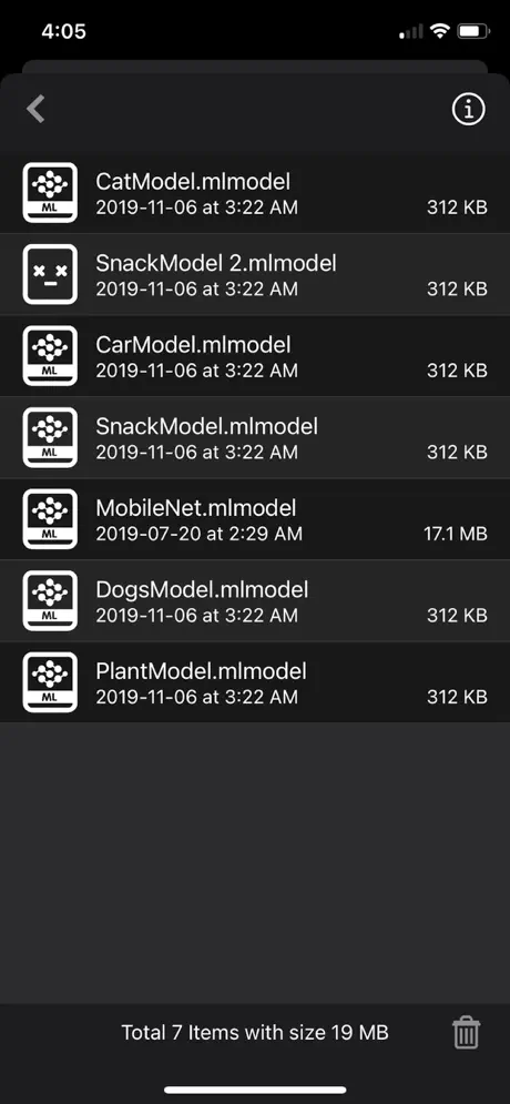 Images_Classifier iOS App Screenshot 4
