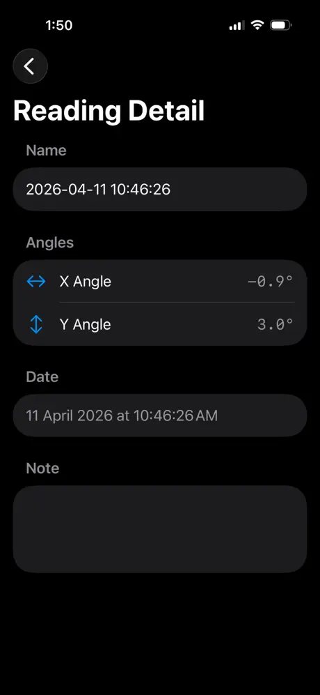 Leveler_Plus iOS App Screenshot 6