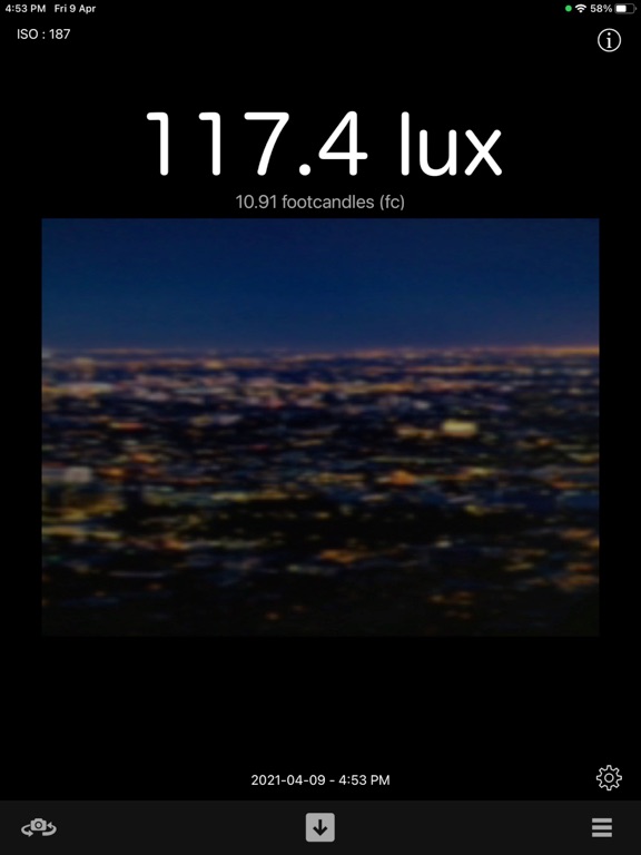 Light_Meter_Brightness_Calc iPadOS App Screenshot 8