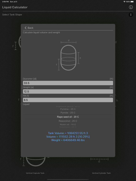 Liquid_Calculator iPadOS App Screenshot 5