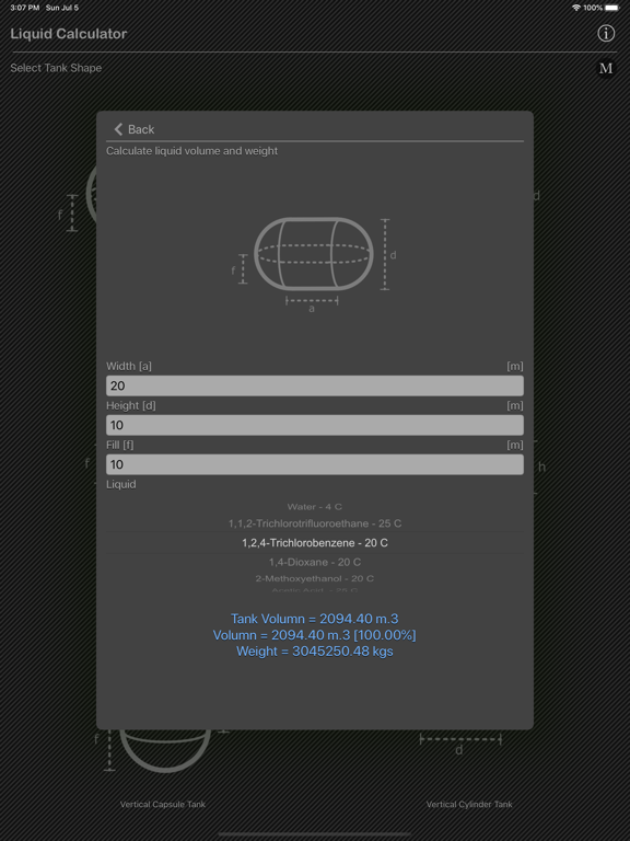 Liquid_Calculator iPadOS App Screenshot 7