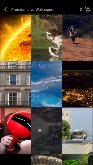 Live Wallpaper Collections iOS App for iPhone and iPad
