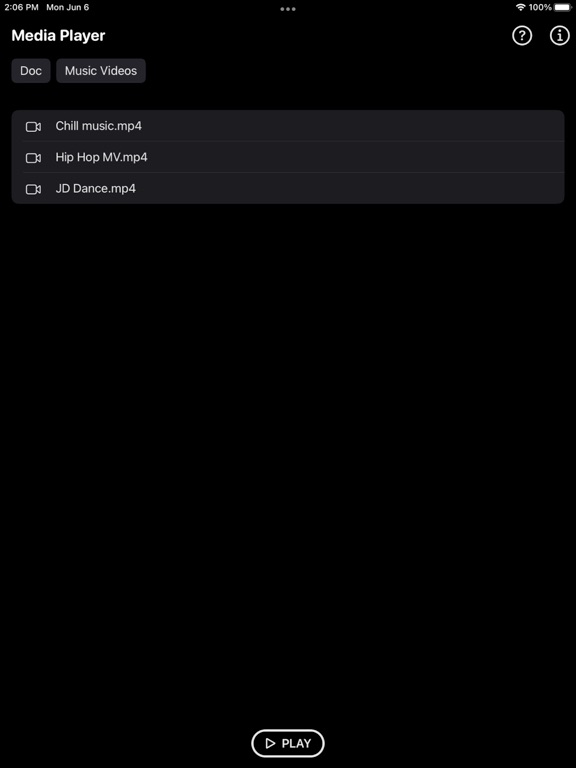 Media_Player_Plus iPadOS App Screenshot 6