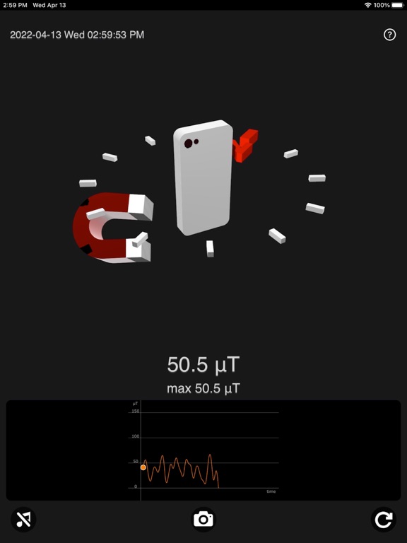 Metal_Detector_3D_Plus iPadOS App Screenshot 1