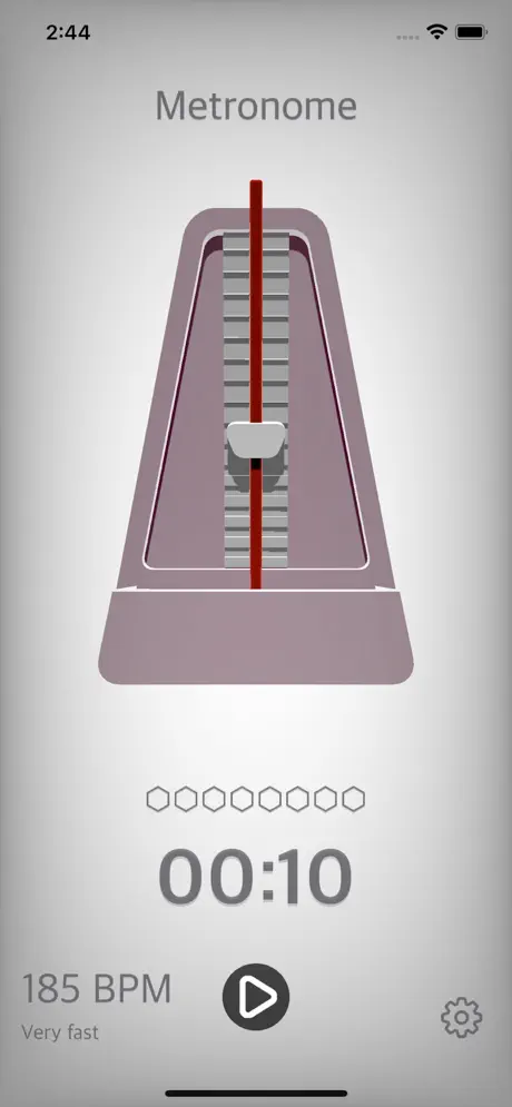 Metronome_3D_Plus iOS App Screenshot 3