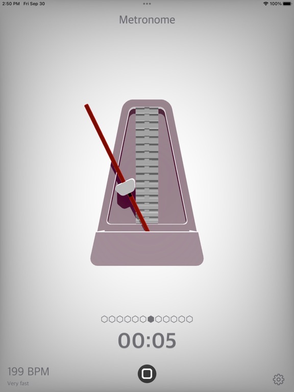 Metronome_3D_Plus iPadOS App Screenshot 5