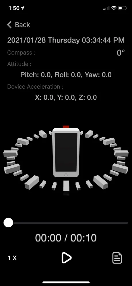 Motion_Log_Plus iOS App Screenshot 5
