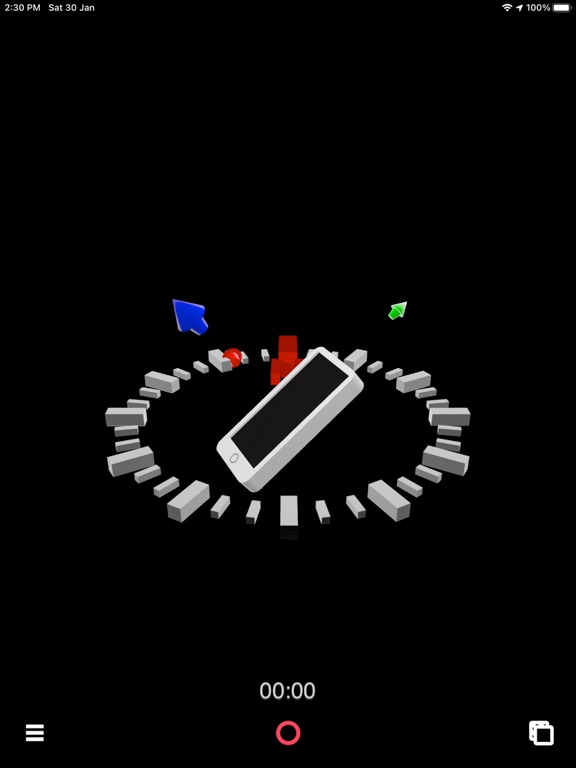 Motion_Log_Plus iPadOS App Screenshot 3