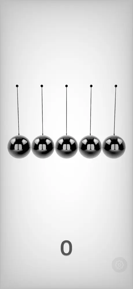 Newton_s_Cradle_Plus iOS App Screenshot 1