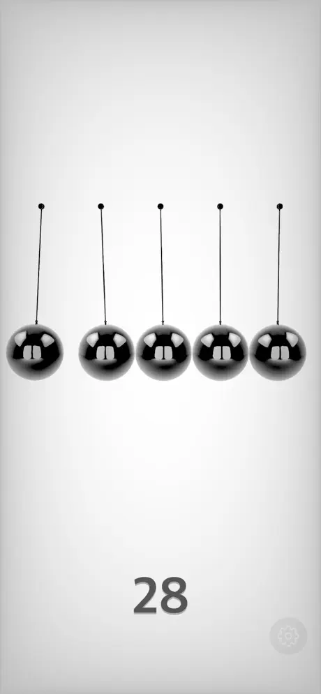 Newton_s_Cradle_Plus iOS App Screenshot 2