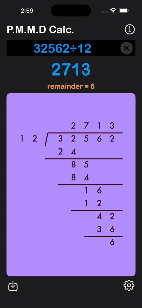 P_M_M_D_Calculator iOS App Screenshot 6