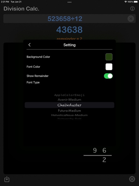 P_M_M_D_Calculator iPadOS App Screenshot 3