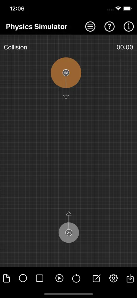 Physics_Simulator_Plus iOS App Screenshot 2