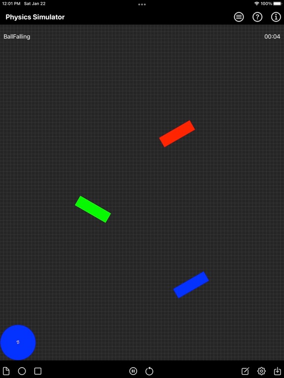 Physics_Simulator_Plus iPadOS App Screenshot 2