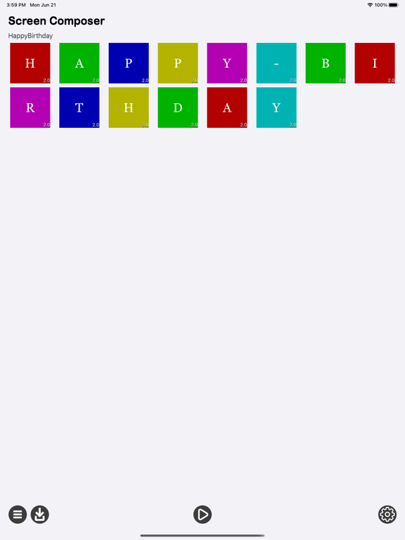 Screen_Composer iPadOS App Screenshot 3