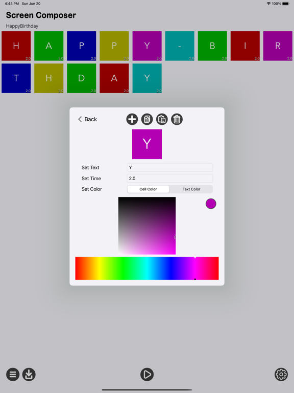 Screen_Composer iPadOS App Screenshot 4