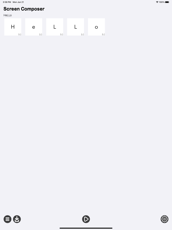 Screen_Composer iPadOS App Screenshot 8