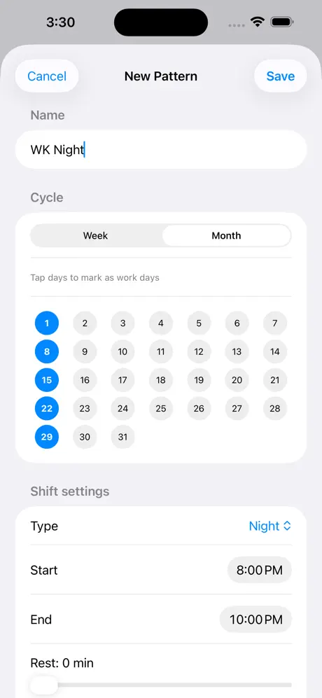 Shift_Stack iOS App Screenshot 4