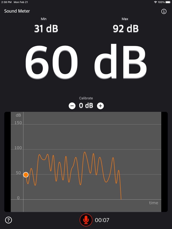 Sound_Meter_Plus iPadOS App Screenshot 3