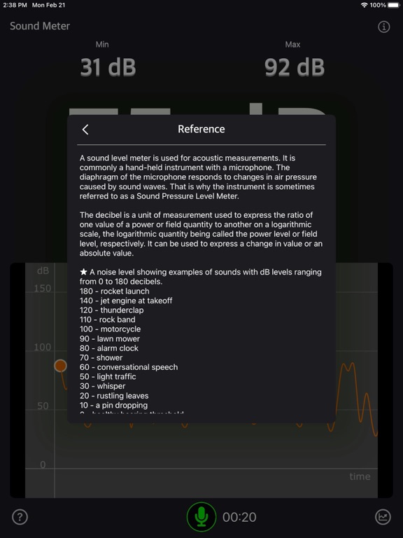 Sound_Meter_Plus iPadOS App Screenshot 6