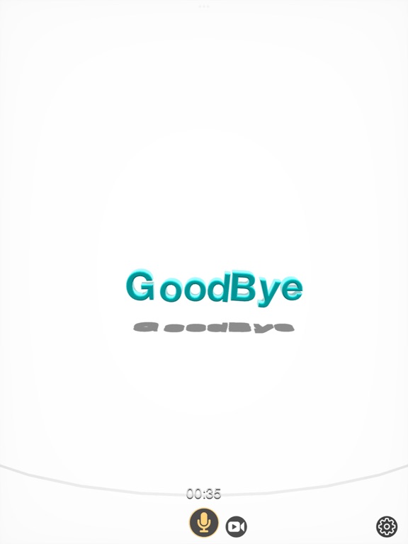 Speech_To_3D_Text iPadOS App Screenshot 8