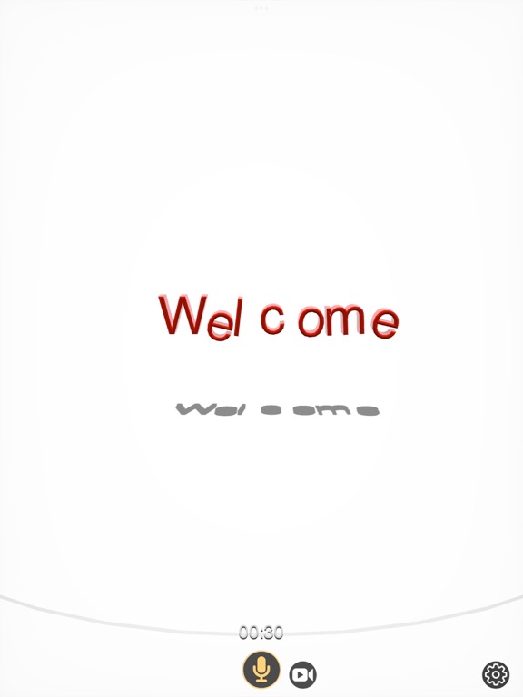 Speech_To_3D_Text iPadOS App Screenshot 9