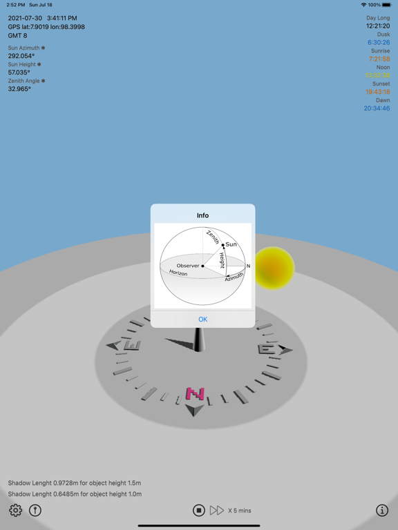 Sun_Calculator iPadOS App Screenshot 10