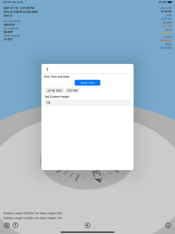Sun_Calculator iPadOS App Screenshot 8