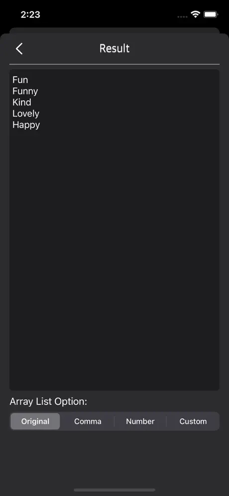 Text_Mod iOS App Screenshot 2