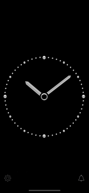 Titanium Luxury Clock iOS App for iPhone and iPad