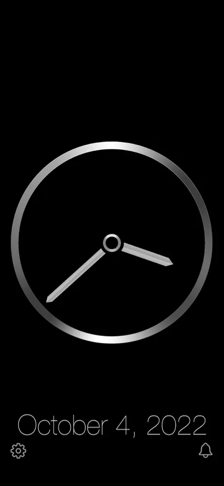 Titanium_Luxury_Clock iOS App Screenshot 2