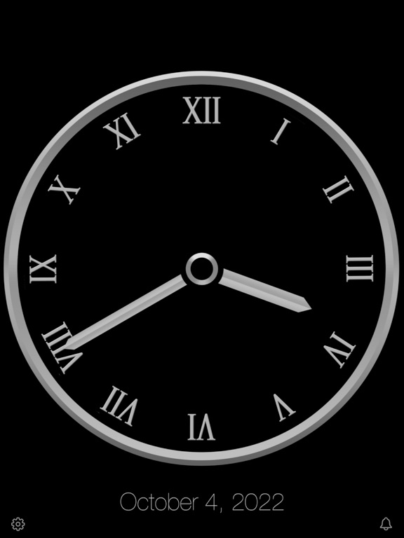Titanium_Luxury_Clock iPadOS App Screenshot 3