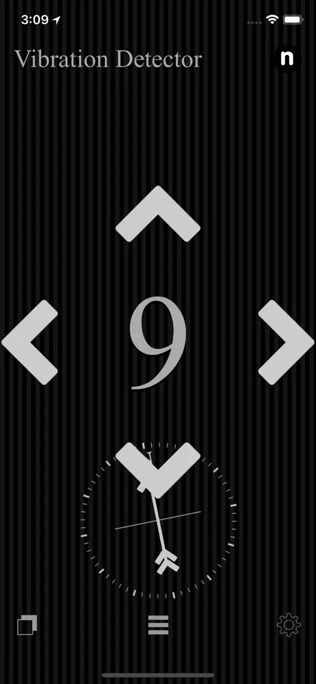 Vibration_Detector iOS App Screenshot 5