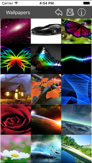 Wallpapers Collection Premium iOS App for iPhone and iPad