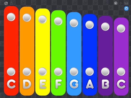 Xylophone_Plus iPadOS App Screenshot 1